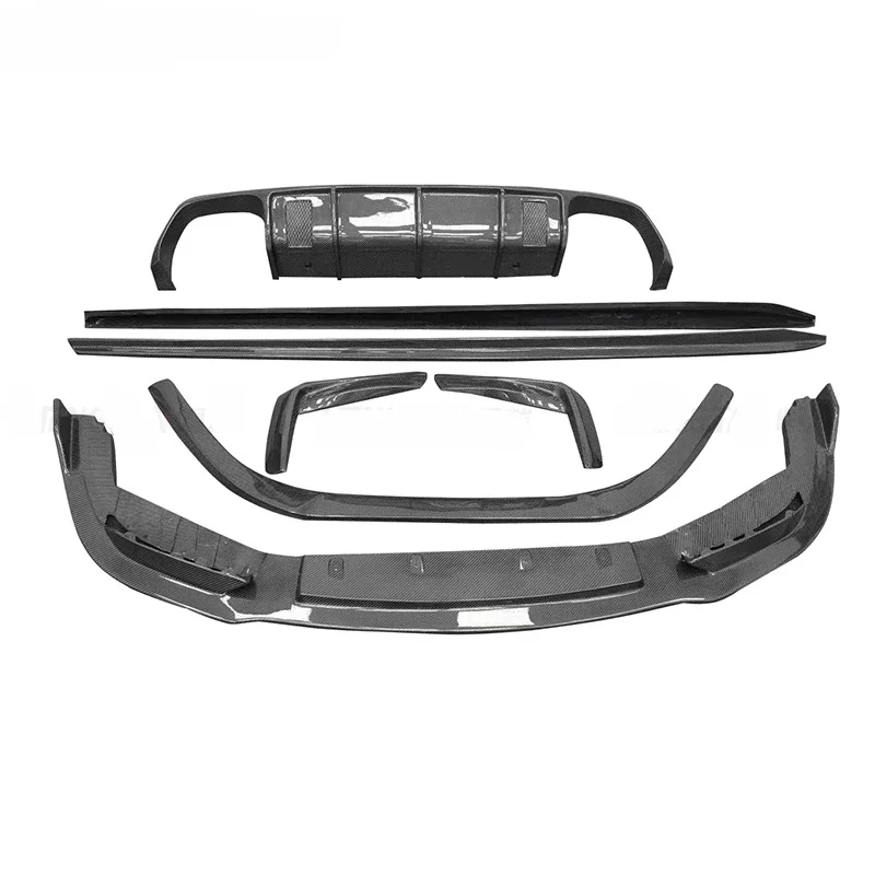 

2019-2021 Carbon Fiber Car Bumpers for BMW M8 F91 F92 F93 M8 Carbon Fiber Modified Front Lip Rear Lip Spoiler Small Body Kit