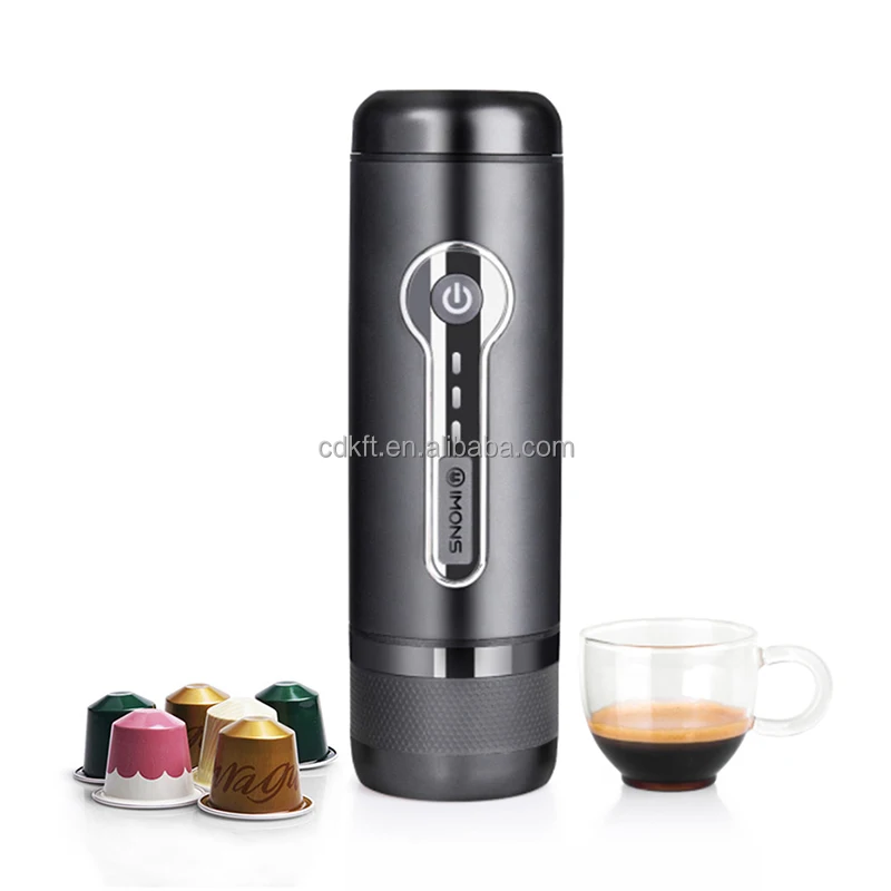 Brand New Fully Automatic Capsule Portable Espresso Coffee Maker Smart Coffee Makers Battery 12 Lithium ABS Plastic 15-18bar Max