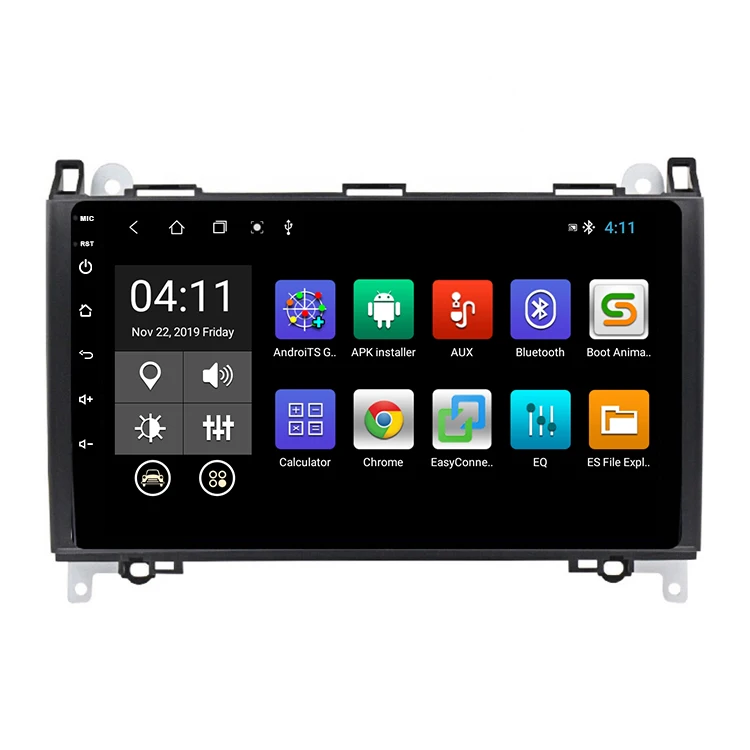 Carplay 64/128GB Android 11 Car Radio for Mercedes Benz B200 Sprinter W906 W639 AB Class W169 W245 Viano Vito Stereo GPS Navi