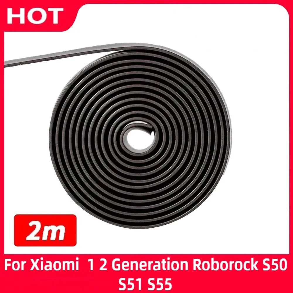 For Xiaomi Roborock S50 S51 S55 Vacuum Cleaner 2M Magnetic Stripe Wall Robot Sweeping Robot 1/ 2 Generation Spare Parts