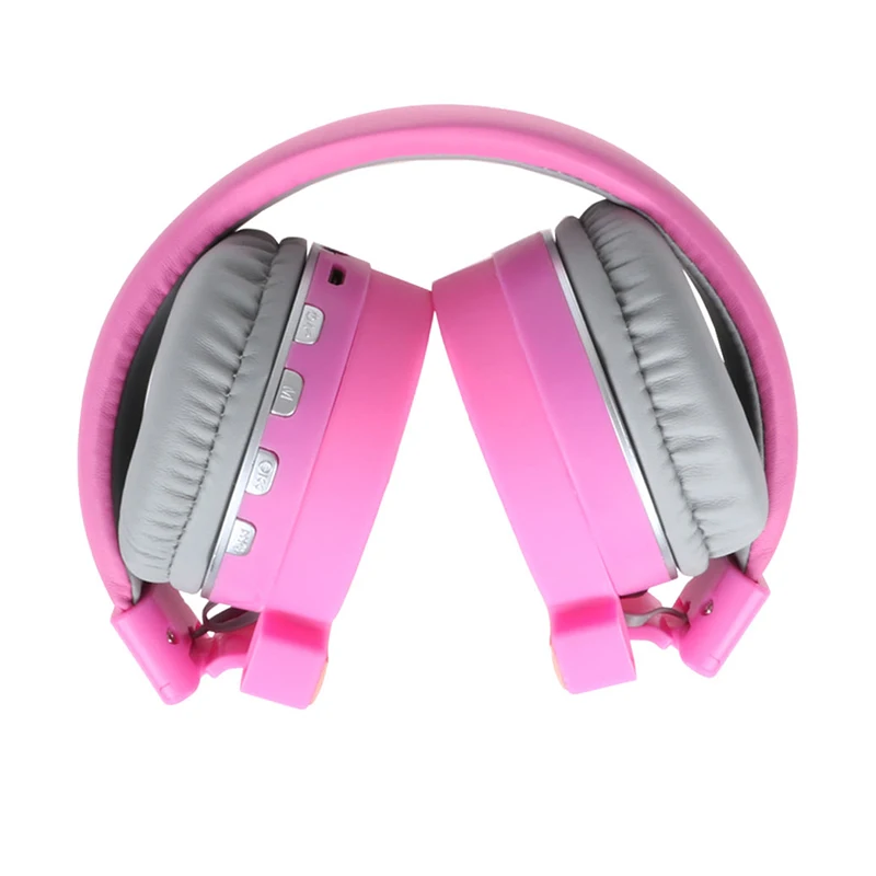 Barbie Wireless Bluetooth Headphone Y2K Pink 3D Stereo Headset Ladies Head-Mounted Bluetooth Music Headset Present Girl's Gift