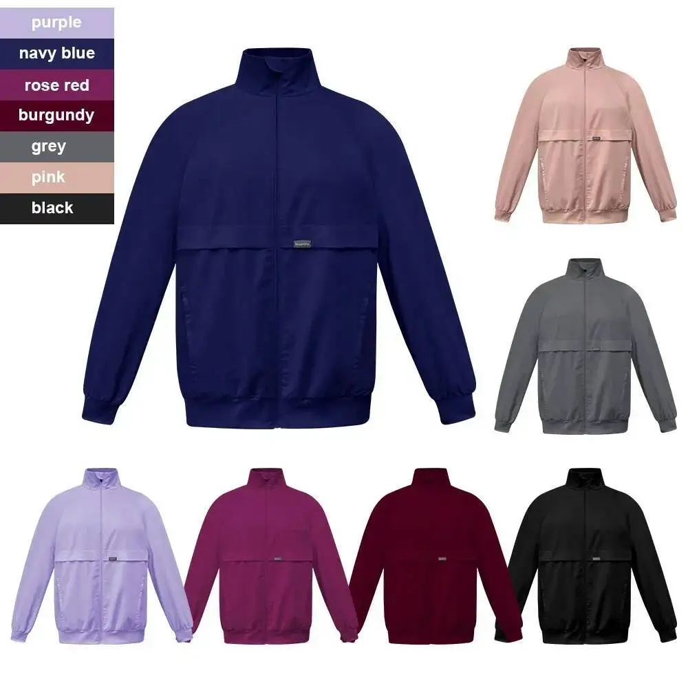 

Clinical Woman Doctor Medical Clothes Unisex Surgical Uniform Man Healthcare Veterinary Clinic Work Jacket Wear Top Soft