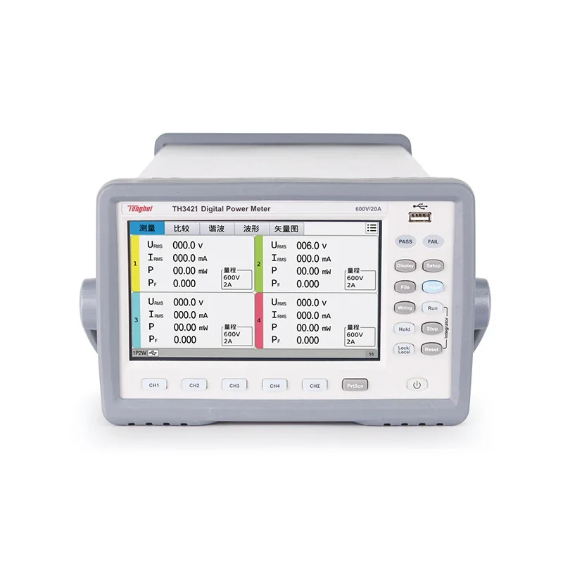 TH3421 4 Channels Multi-channel Digital Power Meter Voltage Power Current Tester TH3422
