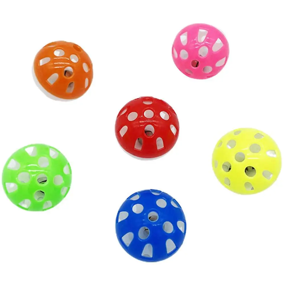 1pc Cat Toy Bell Ball 38mm 43mm Plastic Cat Toy Fun Games Pets Interactive Animal Exercise Funny Cat Toy Ball