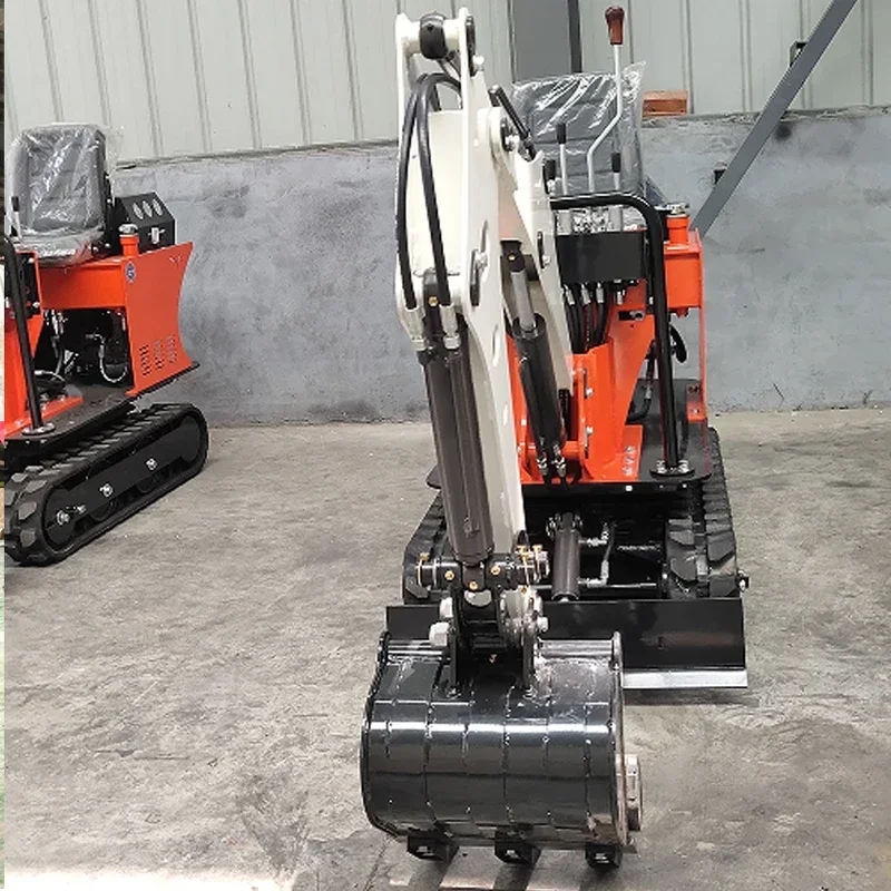 China customized Factory Mini Crawler Excavators 0.8Ton For Garden Low Price Minibagger Machine Portable Small Bagger