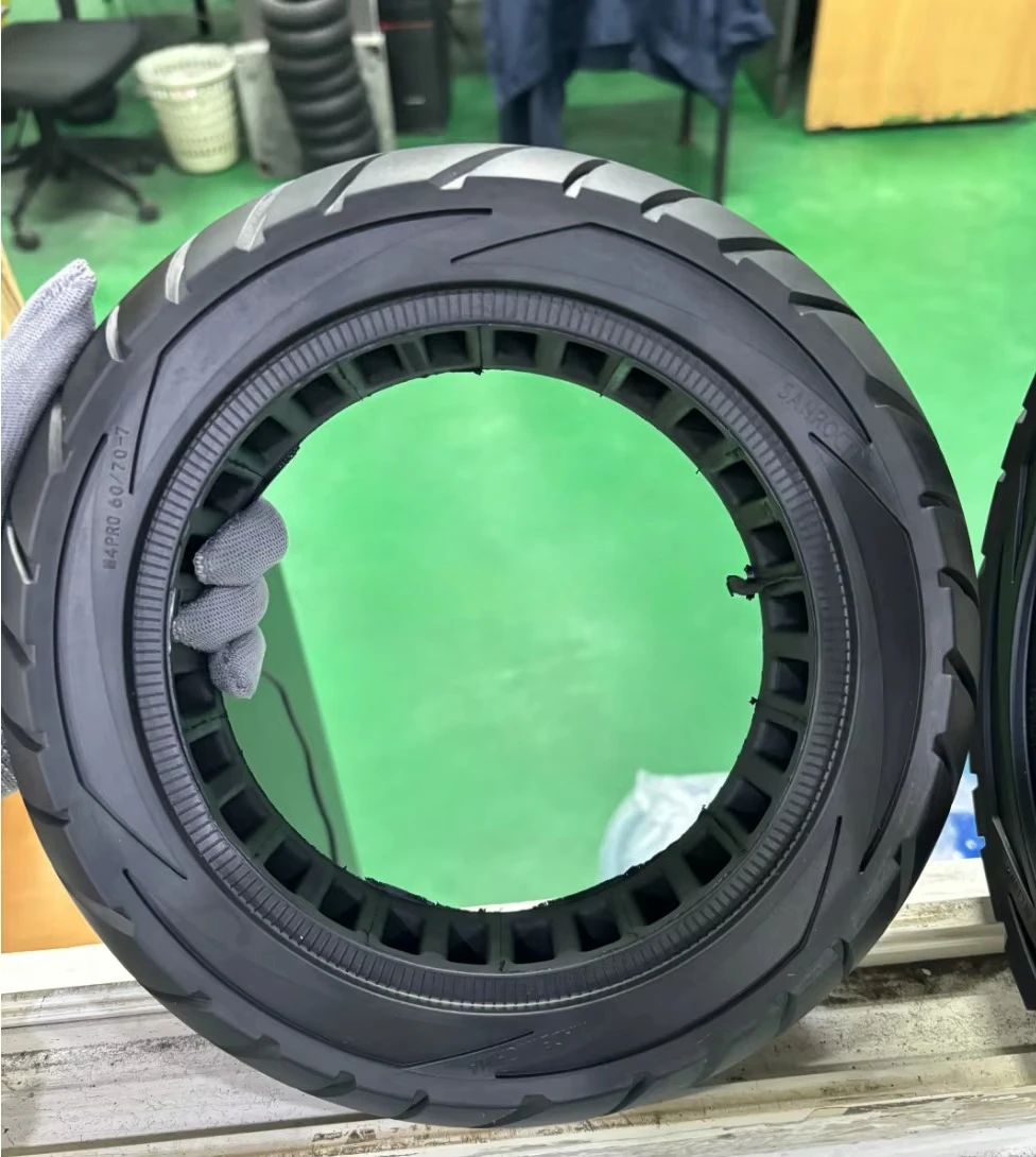 60/70-7 10-дюймовый резиновый электрический скутер с твердыми шинами 4 Pro 4 Ultra Tire Parts