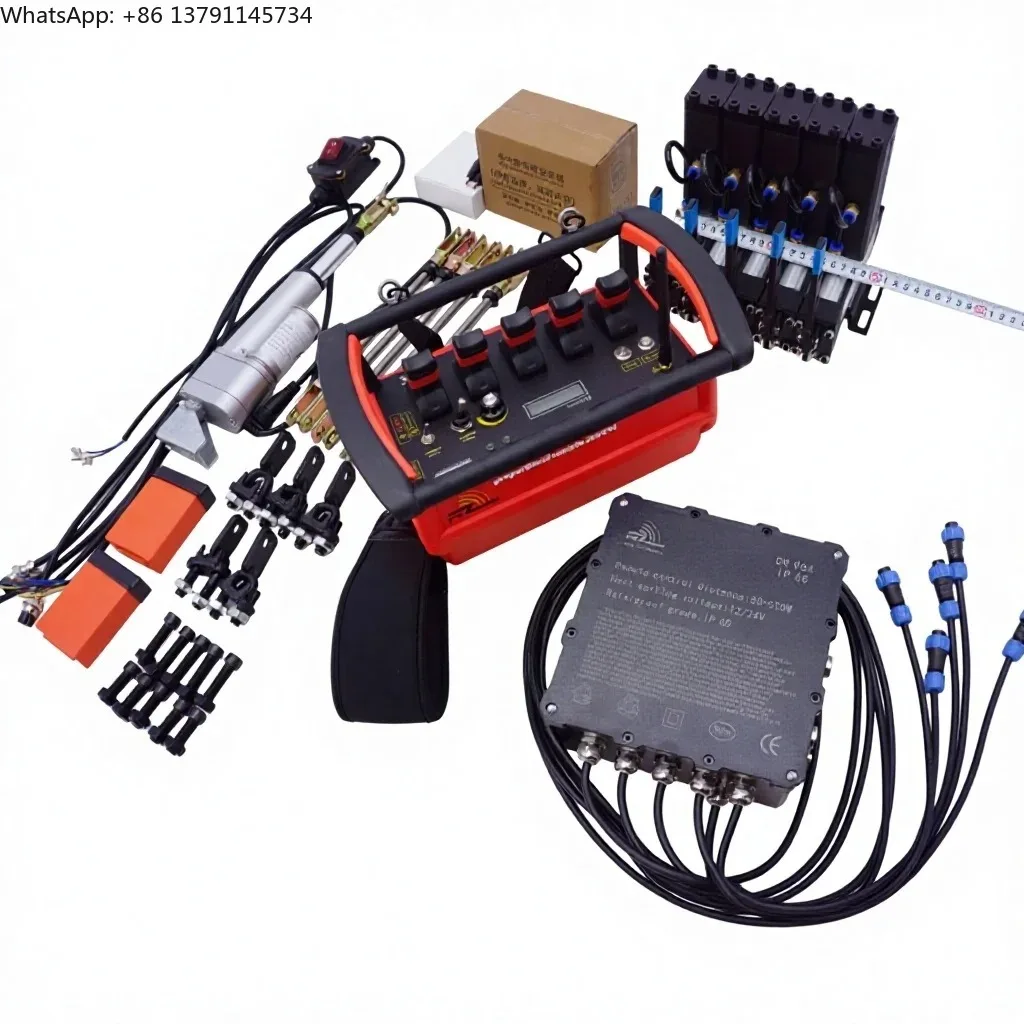 

Latest 5-joystick truck crane remote control, proportional control, electro-hydraulic proportional valve, drilling rig