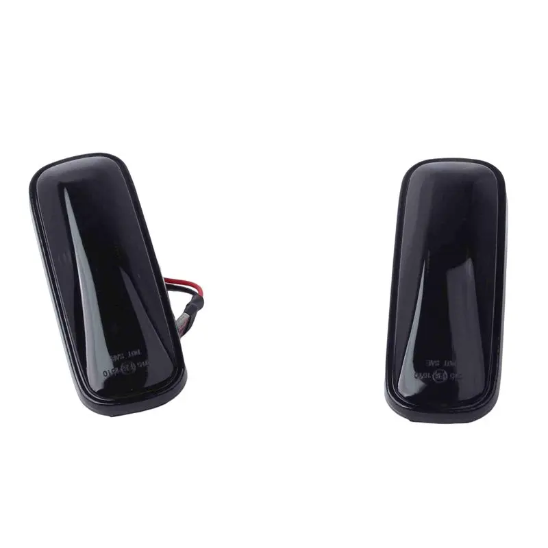 Feu de position latéral à LED ABHY-Car, clignotant jaune, feu de position, remplacement pour Honda Civic 1995-2000, noir