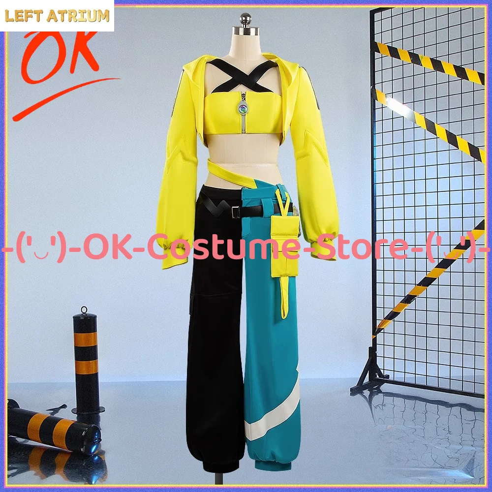 

[Customized Size] Pokenon ZA Kanali Cosplay Costume Anime Game Character Outfit Halloween Carnival Party Uniform Suit