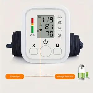 Automatic digital arm pressure arm monitor, sphigmomanometer, tonometer, tensiometer, heart rate, metering pulse, bp monitor, healthy 12 Main Sales Digital Pressure Meter - №7