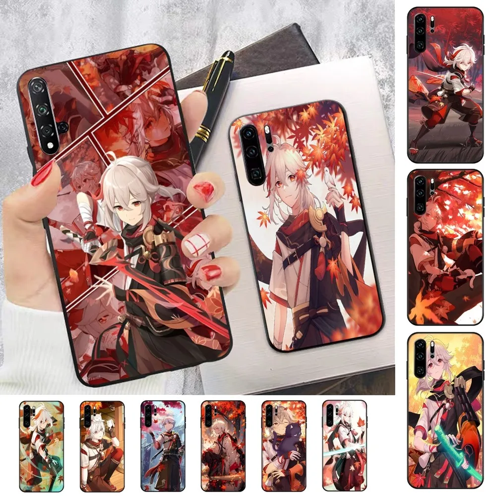 

G-Genshin K-Kazuha Phone Case For Huawei P 8 9 10 20 30 40 50 Pro Lite Psmart Honor 10 Lite 70 Mate 20lite