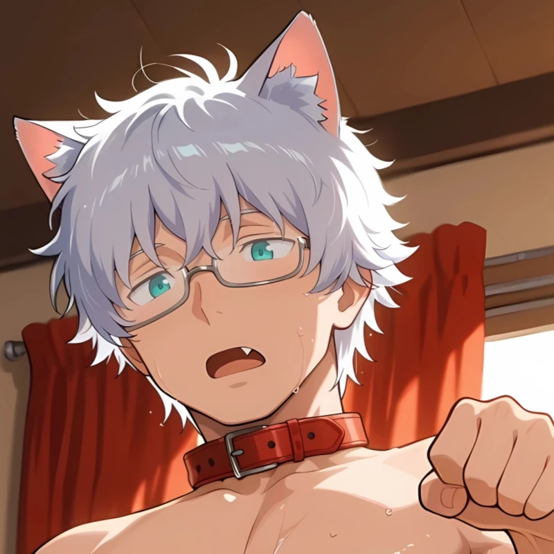 Dakimakura Anime Pillowcase Beast Ear Boy Double-sided Print Life-size Body Pillow Cover Bedding Gifts