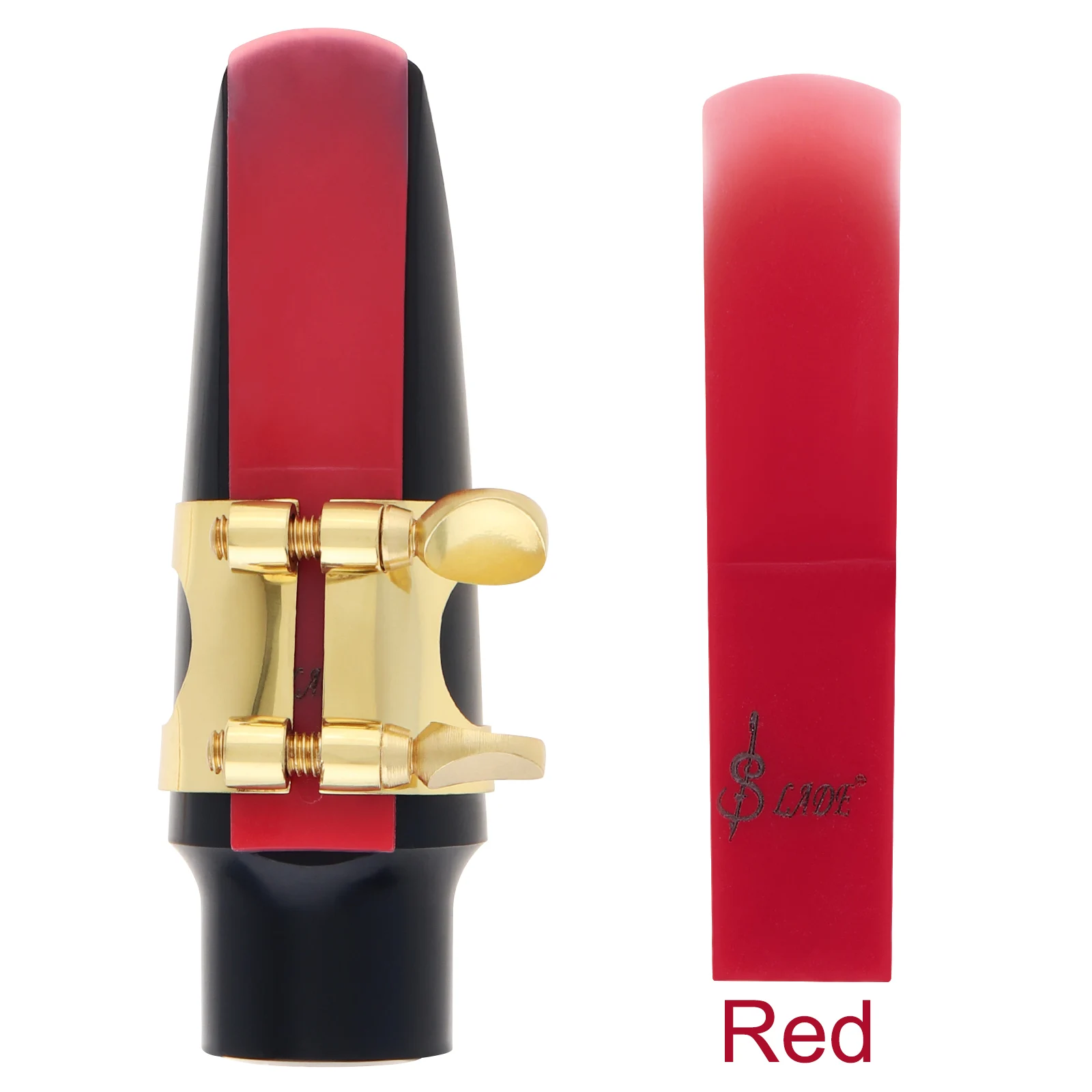 1 piece SLADE Alto Saxophone Reed Resin Reeds Strength 2.5 4 Colors Optional Saxophone Accessories
