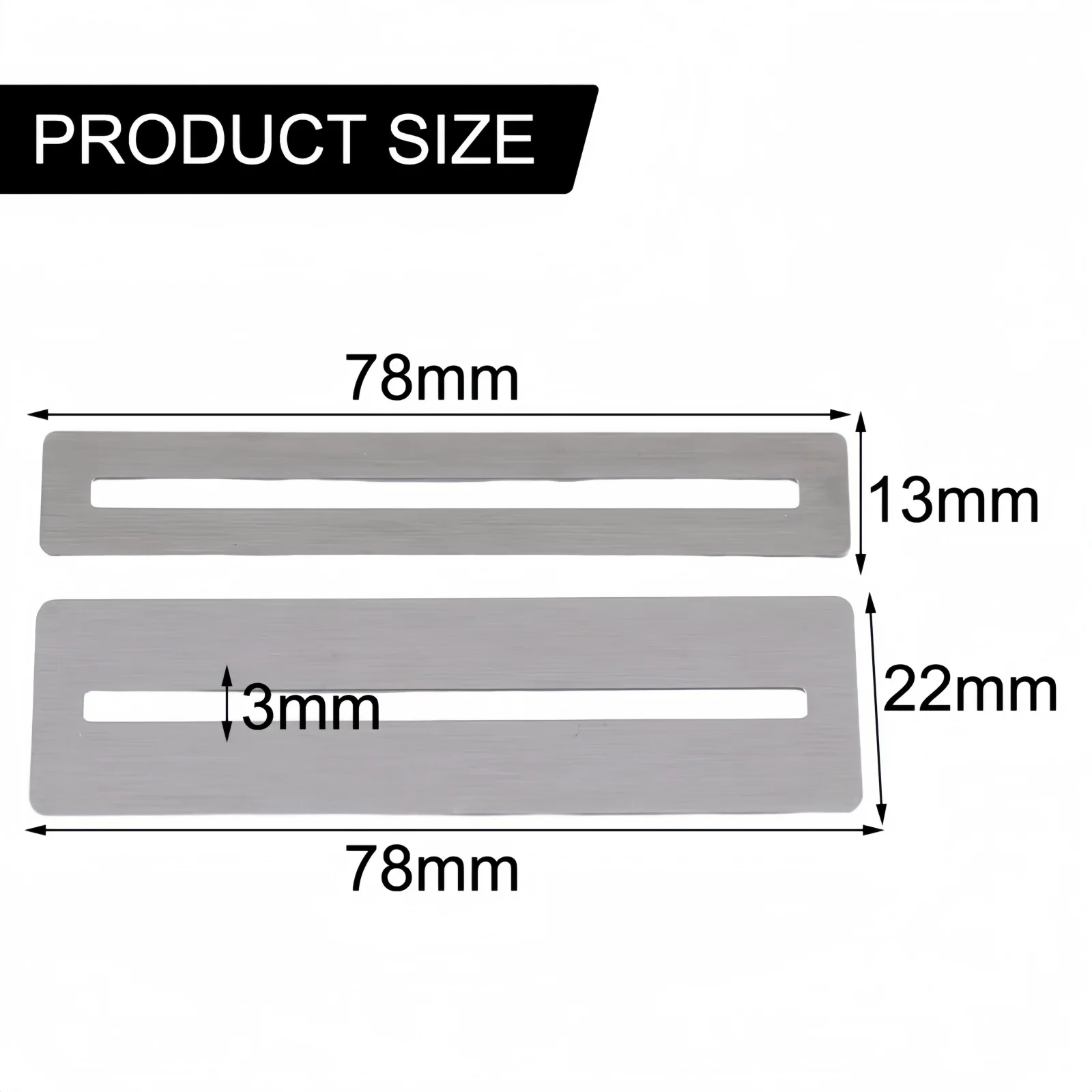 Miwayer 2 Pcs Guitar Bass Fretboard Guard Stainless Steel Fret Protector Luthier Tool for Fingerboard Sanding Polishing Toolset