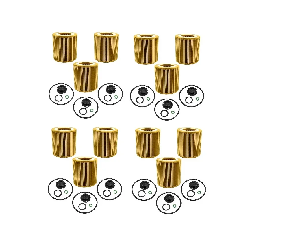12pcs Oil Filter for BMW 228i 320i 328i 428i 528i xDrive Gran Coupe X1 Z4 sDrive28i xDrive28i HU816ZKIT 11427953125 11427640862