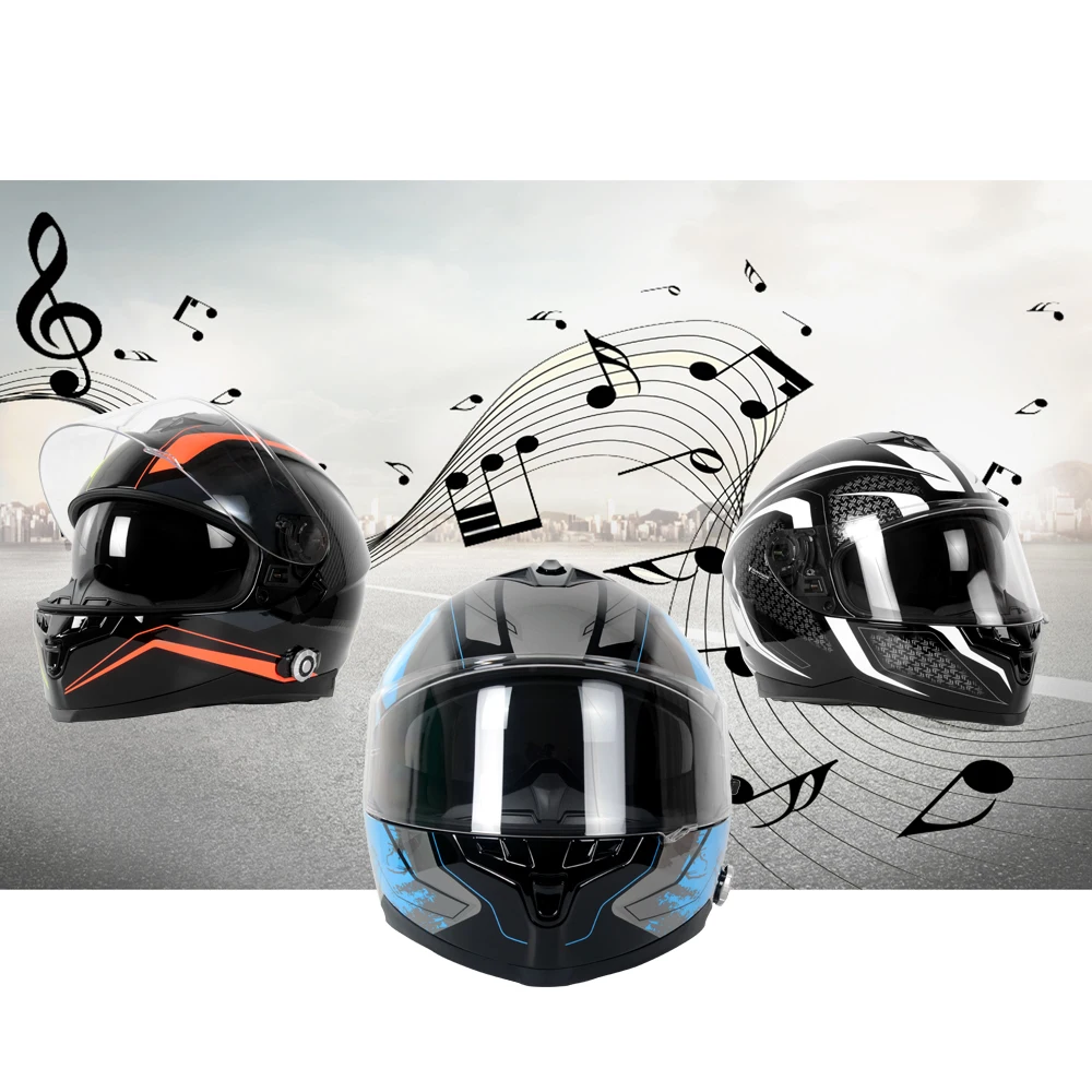 FreedConn Cheap and Good Quality Bluetooth Motorcycle Helmet with intercom system