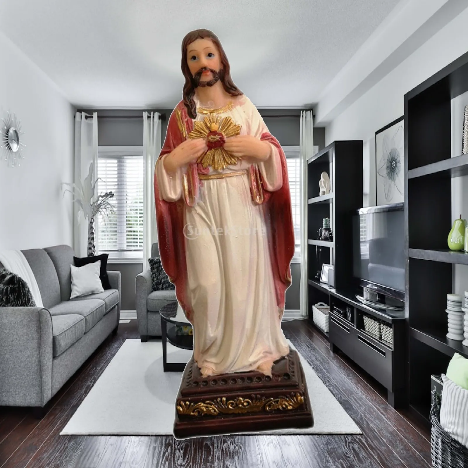 Religious Figure Artwork Crafts 5.12'' Tabletop Display Blessed Catholic