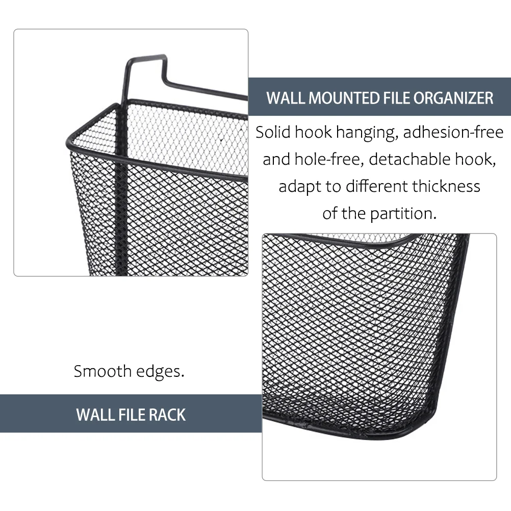 Office Organizing Rack Desk Hanging Basket Multi-use Container Cutlery Organiser