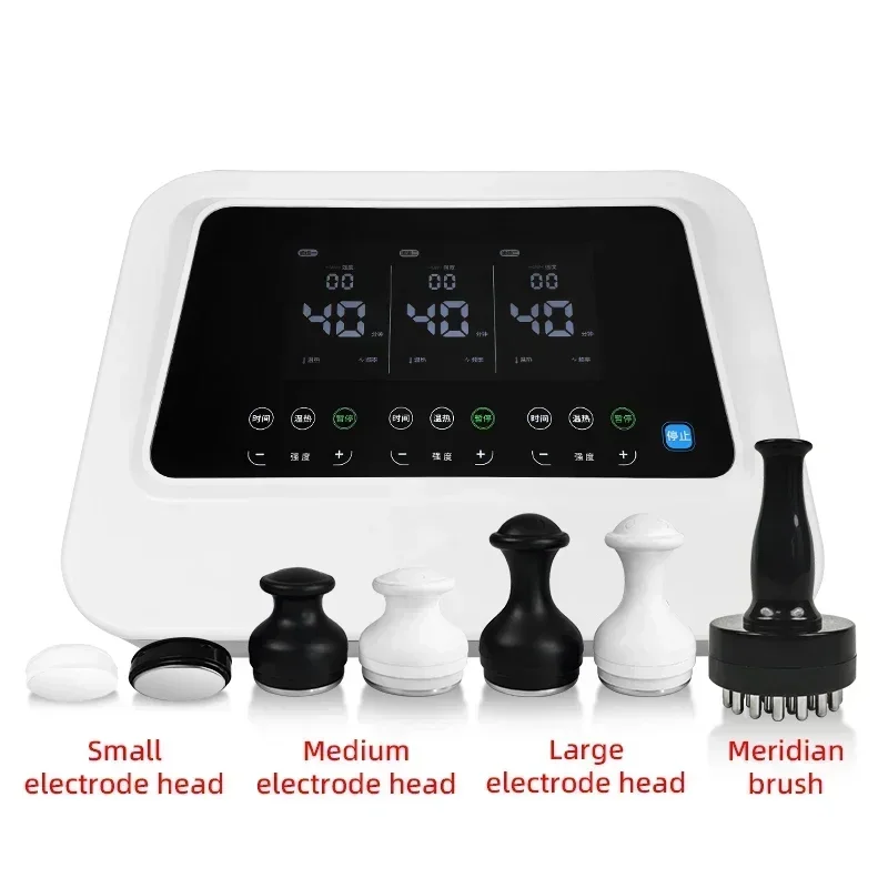 2025 BES Massage Device Spa Facial Machine Full Body Bio Electric Massage Balance Meridian Gua Sha Massager