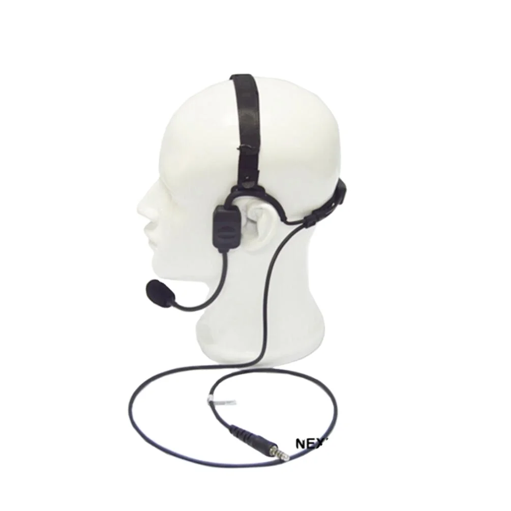 IP68 Waterproof Bone Conduction Speaker and Flexible Microphone Headset