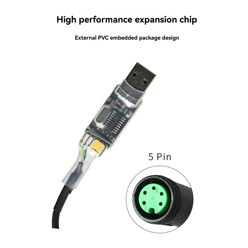A10I USB Programming Cable for BBS01B BBS02B Mid Drive Center Electric Bike Motor Programmed Cable