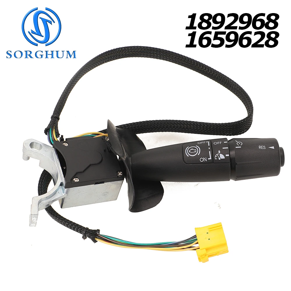 1892968 1659628 1452989 For DAF CF CF65 CF75 XF XF105 XF95 LF45 LF55 LF180 Exhaust Brake Switch Steering Column Switch Stalk view 3