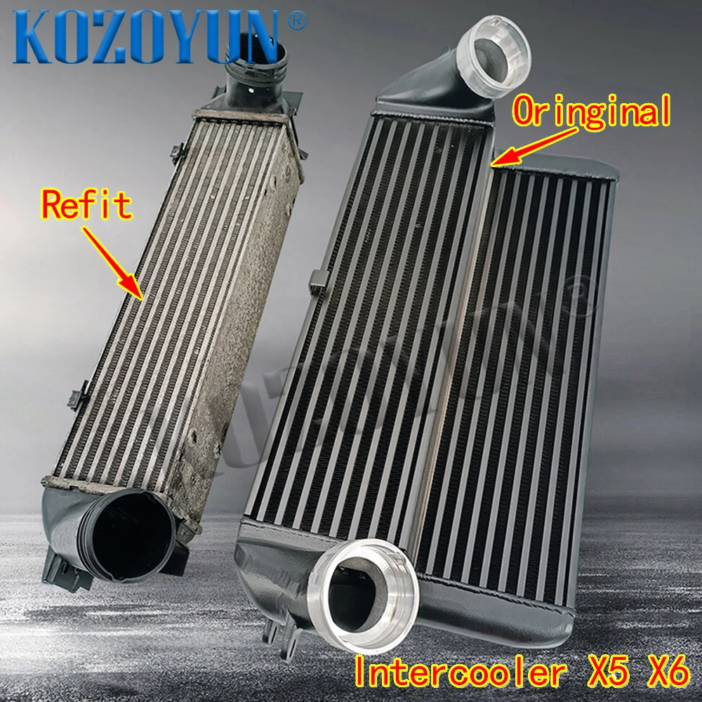 Intercooler Upgrade Kit for BMW N54 N55 X6 E71 F16 30dx 35i 35ix 40dx 40ix 07-18