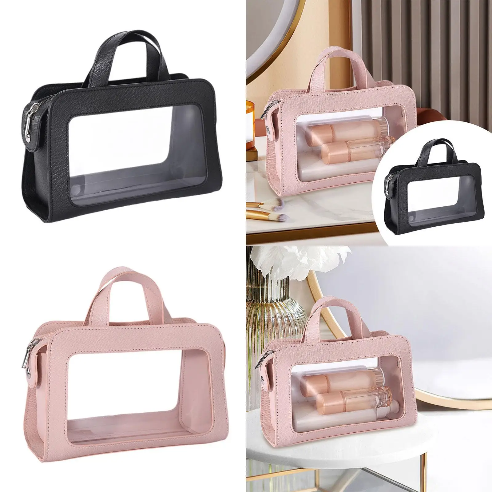 

Косметичка, женский косметический органайзер для ванной, водонепроницаемая косметичка, для туалетных принадлежностей, косметики