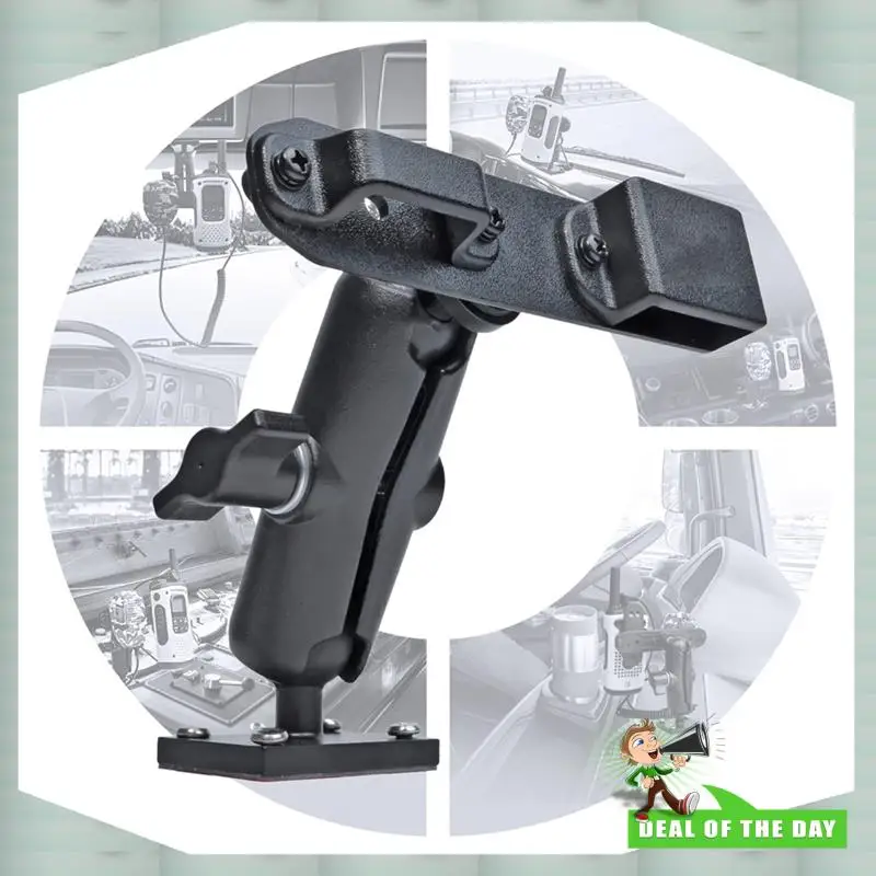 

24-Hour Delivery For Motorola Talkabout Walkie Talkies Handheld Radio Speaker Microphone Holder With Drill Base Mount Self-Tappi