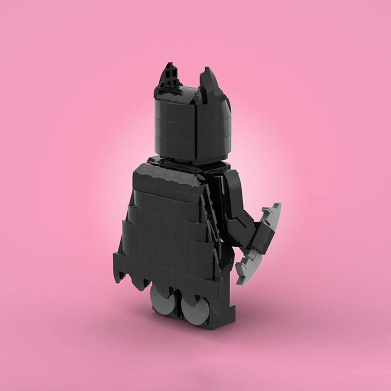 741 шт. MOC Bates-mans Up масштабированная минифигурка Коллекционные минифигурки Строительные блоки DIY Рождественская игрушка Подарок для творчества Дети