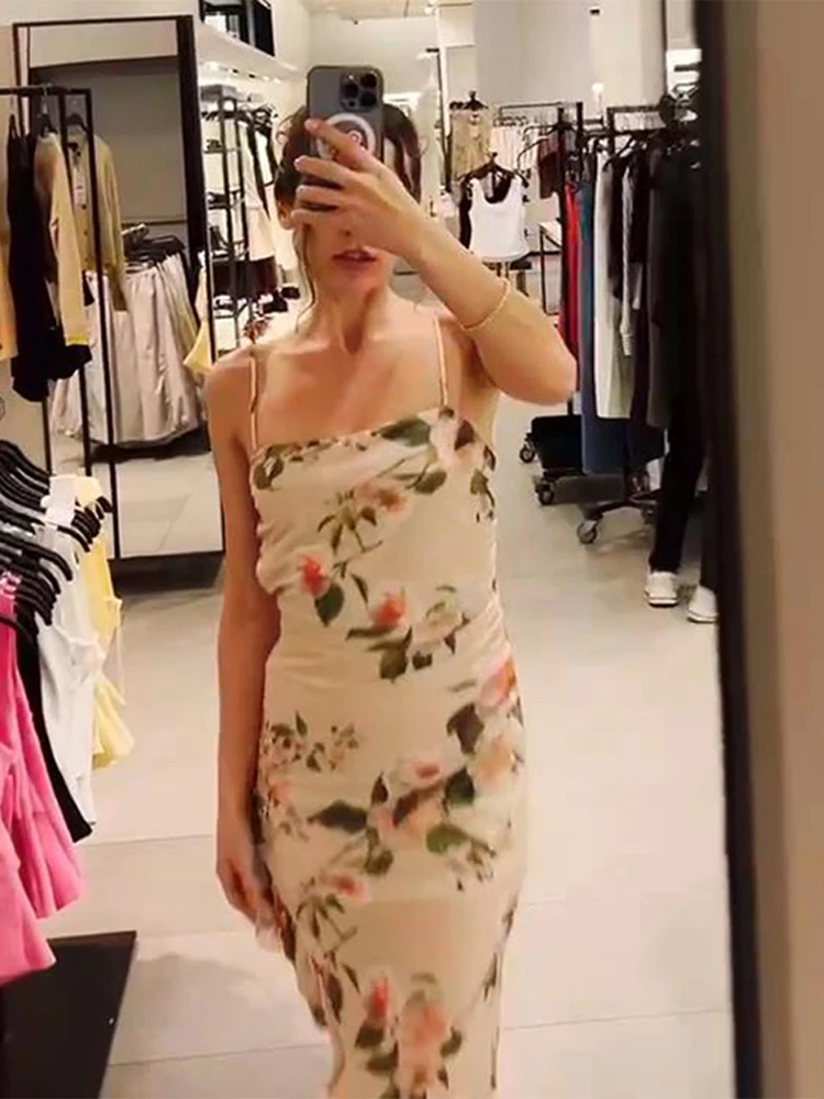 Flor impressa feminino estilingue vestidos longos casual rendas até sem costas hip pacote feminino onda-borda em camadas vestido de férias senhora roupões