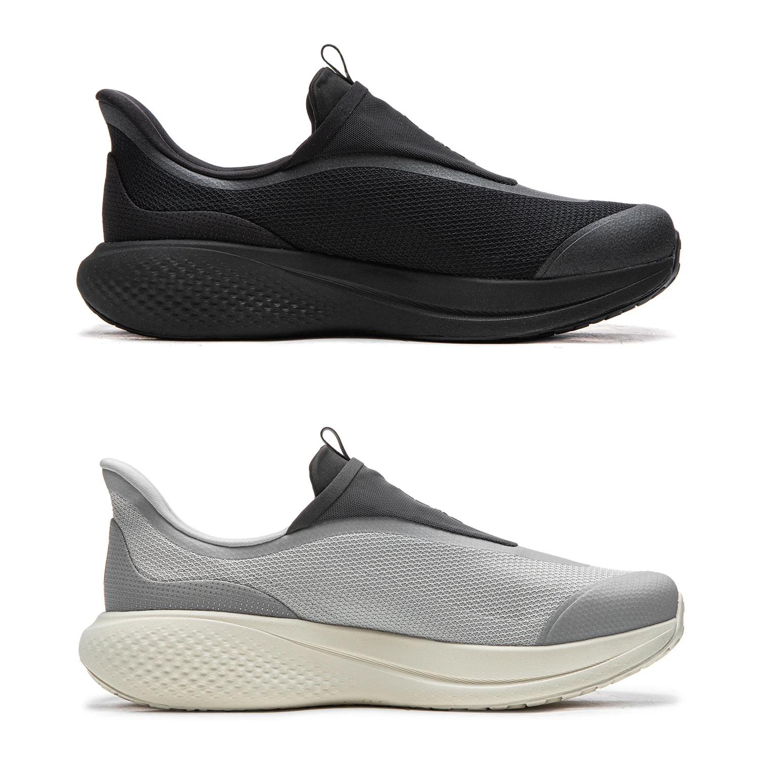 Li-Ning Men's SOFT GO 3 SLIP ON Lifestyle Shoes COMFOAM Breathable Wear-resistant Walking Shoes LiNing Casual Sneakers AGLW009 image 2