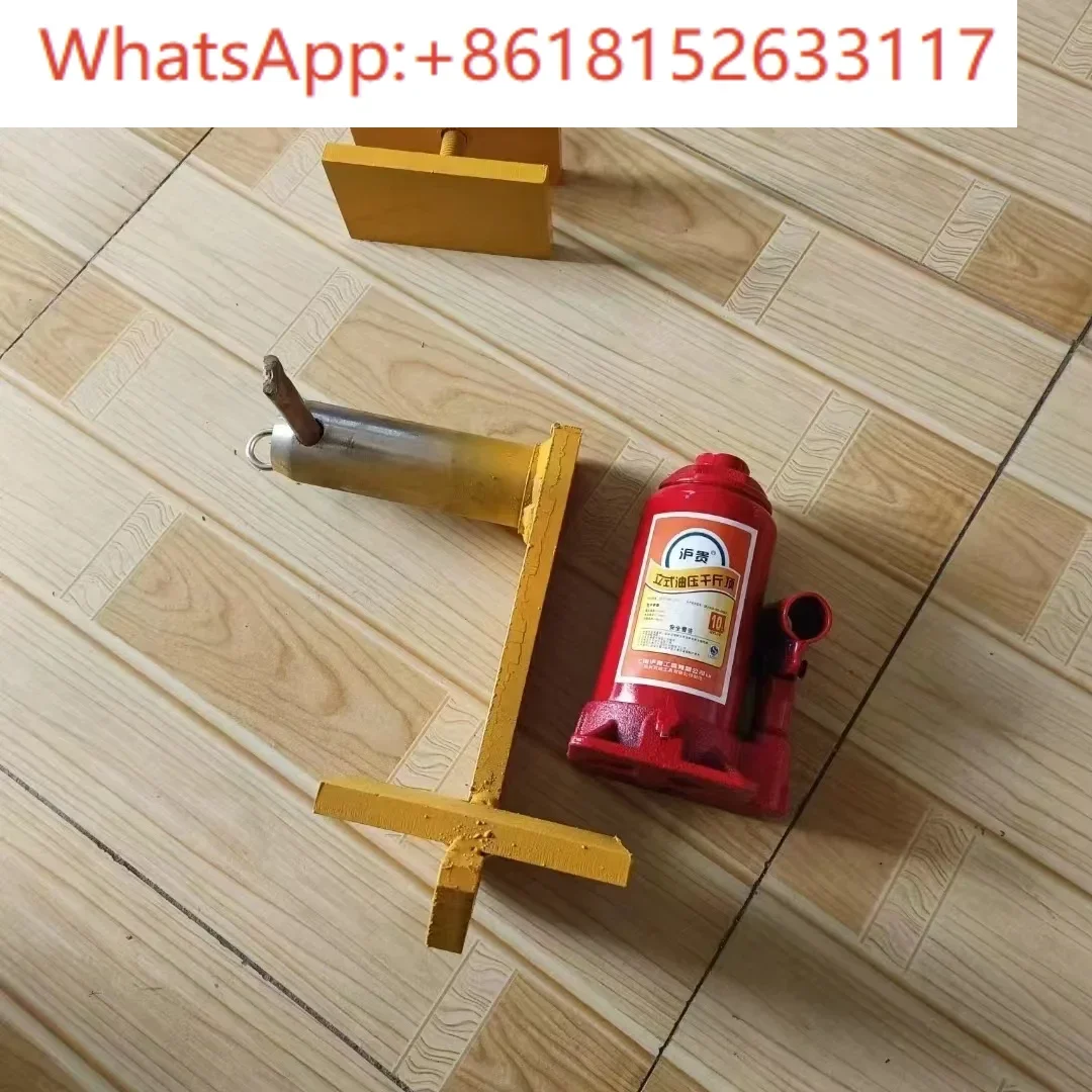 رافعة برجية بوم أنبوب أليجنر 10T جاك برج رافعة أنابيب الصلب أليجنر جهاز استقامة هيدروليكي/ميكانيكي