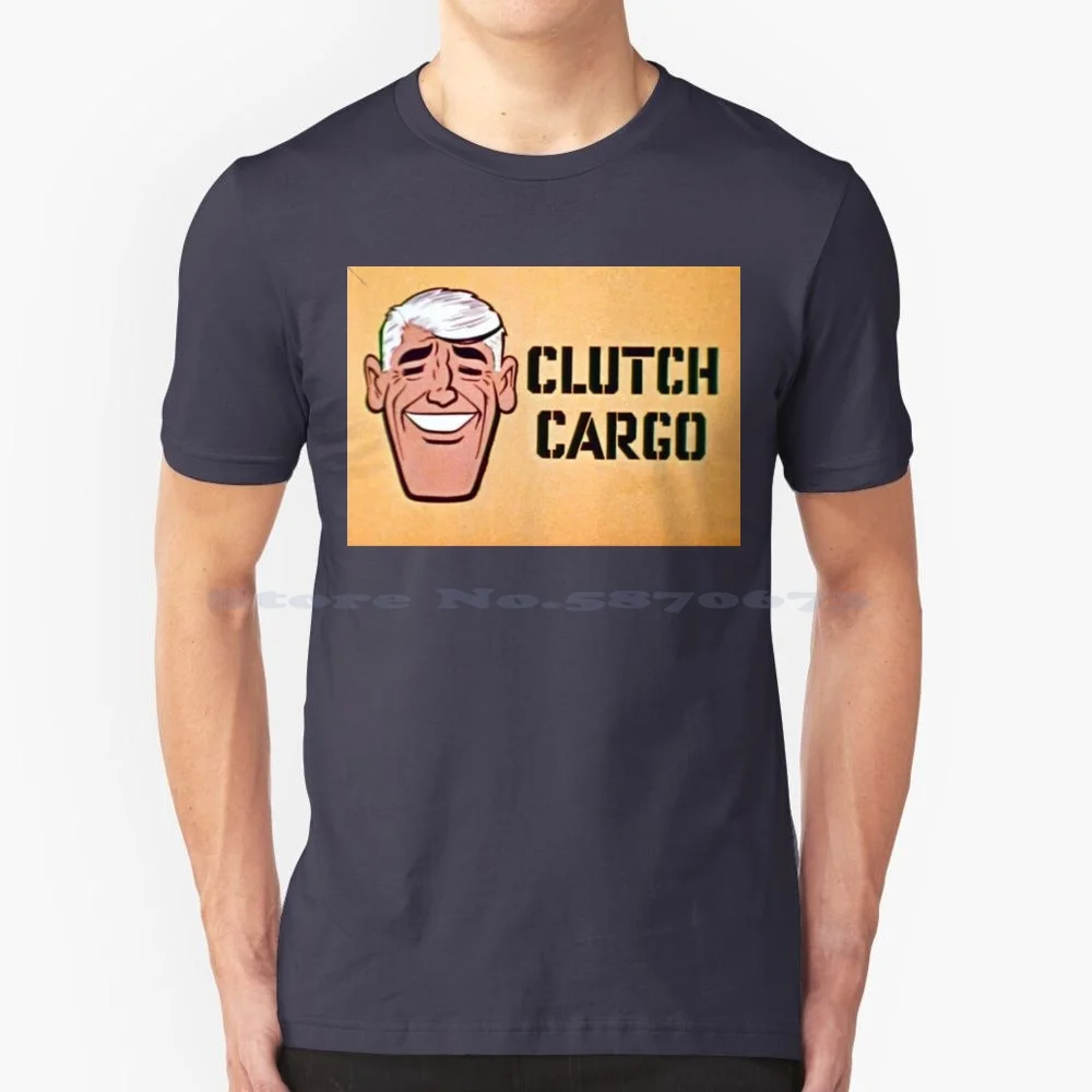 Clutch Cargo T Shirt 100% Cotton Tee Classic Vintage Cartoon Cargo Spinner Paddlefoot