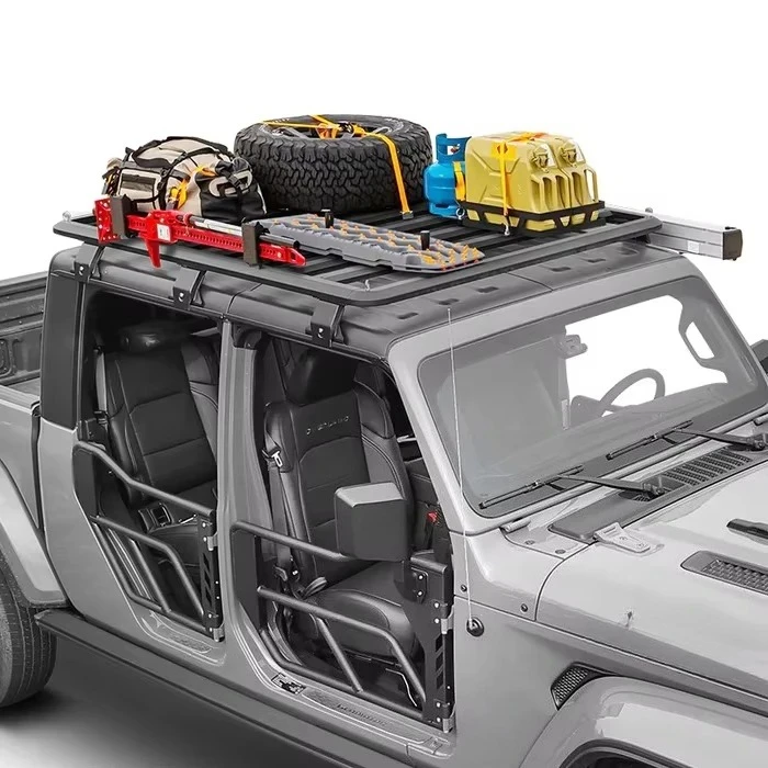 2018-2023 JL & JT 4-Door Freedom Top Hard Car Roof Rack Accessory Off-Road Cargo Holder