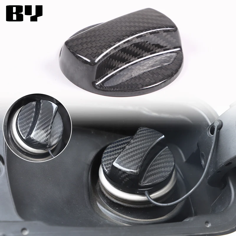 For BMW X3 X4 X5 G01 G05 2018-2023 real carbon fiber car fuel cap sticker car decoration protection accessories 1Pcs