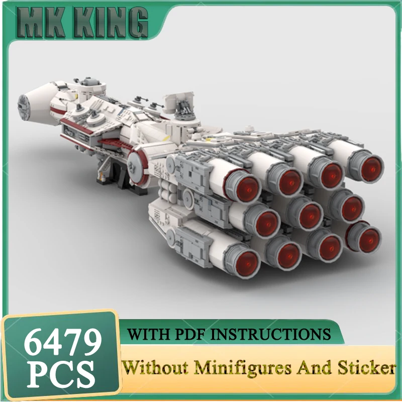 Popularny Model Filmowy Gwiazda Klocki Konstrukcyjne UCS IV Model Technologia Klocki DIY Montaż Modularny Słynna Zabawka Konstrukcyjna Prezent Świąteczny