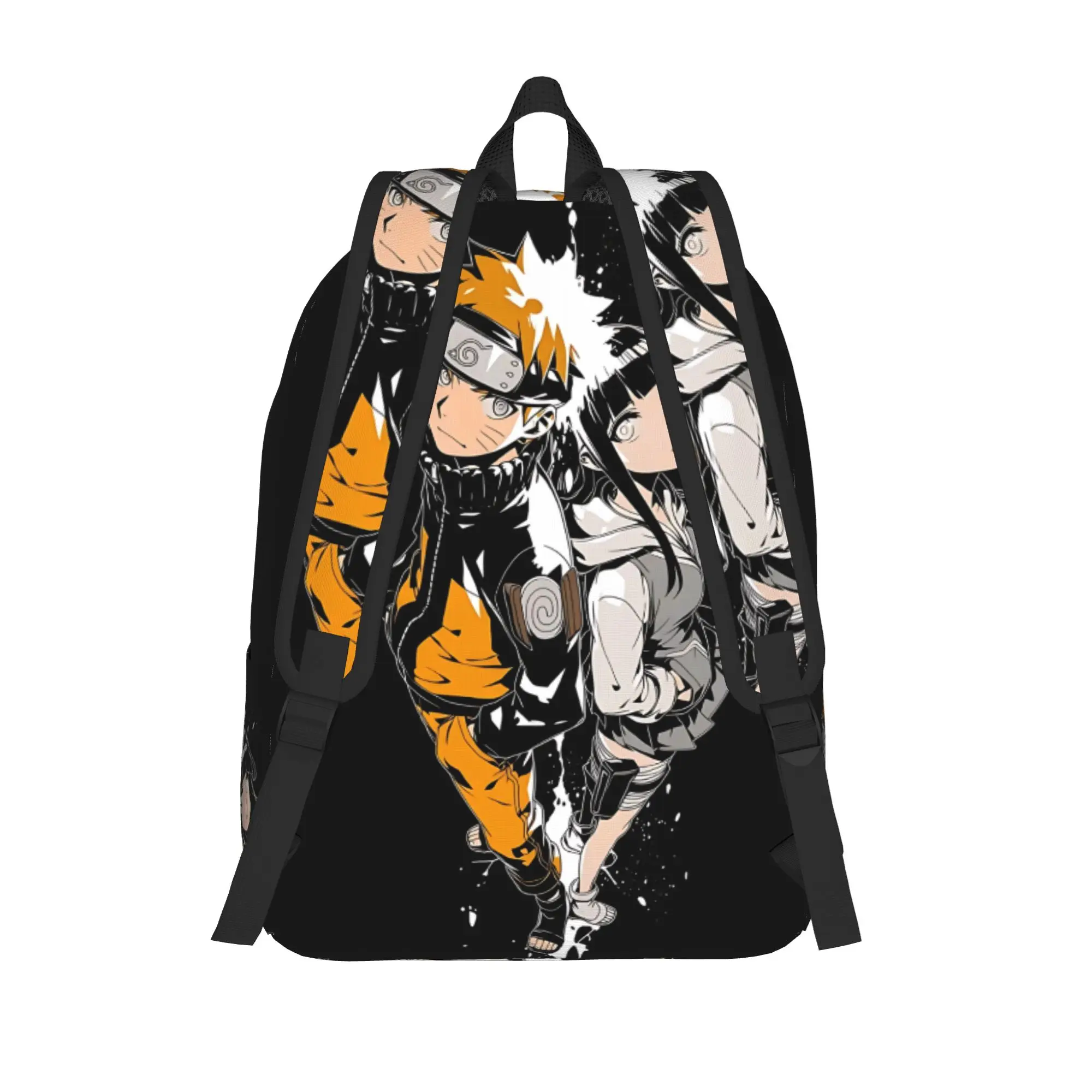 Fashion Naruto Anime Theme Backpack  Mochilas Cool High School Large Capacity Rucksack