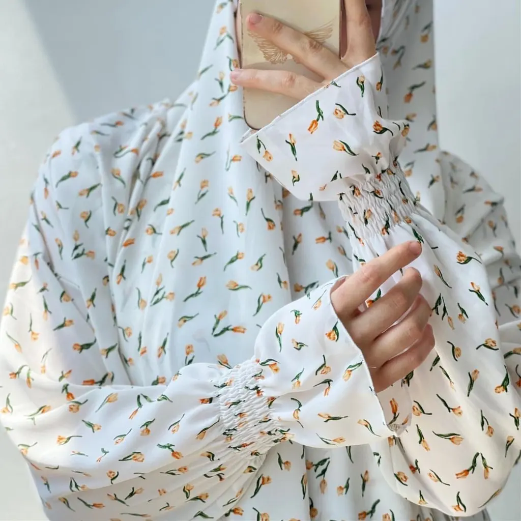 

Платье с принтом Loriya для женщин больших размеров LR545 — повседневное модное длинное платье для региона Ближнего Востока