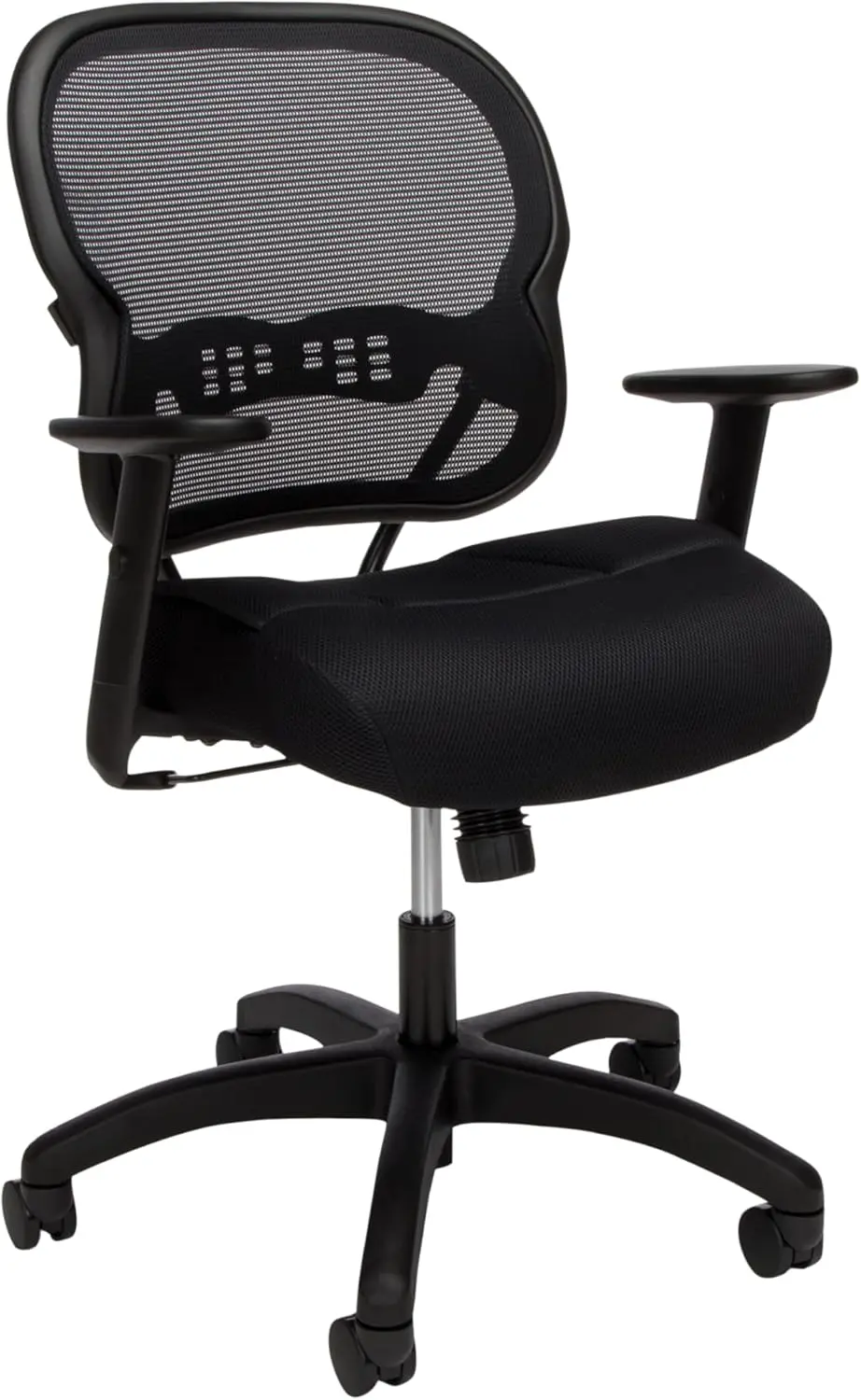 Wave Home Office Desk Chair - Office Chair Ergonomic Desk Chair - Ergonomic Mesh Office Chair, Mid Back, Adjustable Arms