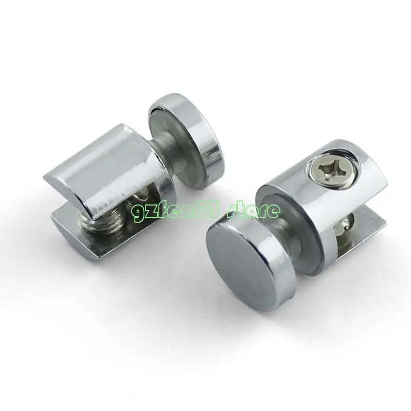 

W0YC Clamp Holder Bracket for 10-12mm Thick Glass Metal Fix Clamp Glass Support Plate