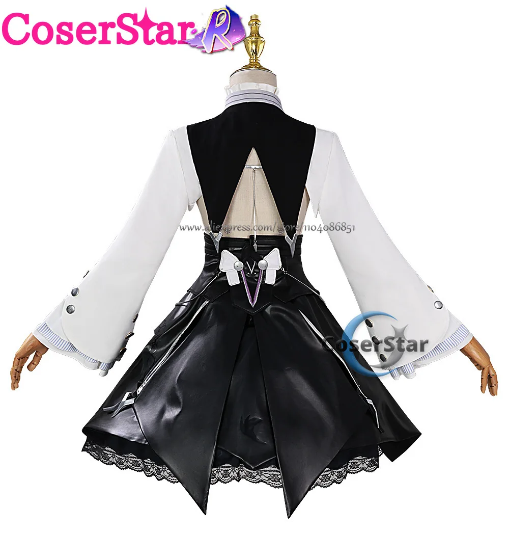 CoserStar-R أنيمي Zenless منطقة صفر فيفيان تأثيري حلي فيفيان تأثيري فستان كرنفال الرسوم المتحركة الهزلية شعر مستعار للحفلات الأحذية الدعاوى