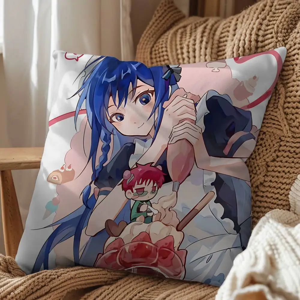 Kokomi Teruhashi Riki Nendo Kusuo Saiki Cushion Cover Suitable For Sofa Car Bedroom Office Cushions Decorative Pillow Case