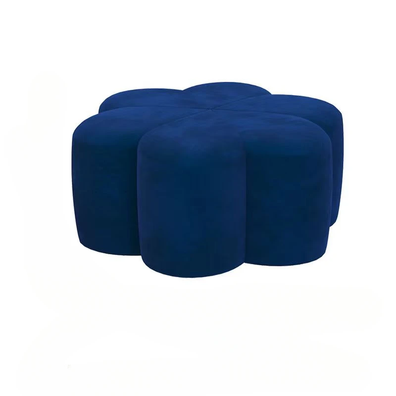 New Trend Stool Sofa Step Stool Ottoman Pouf Foot Rest Solid Wood Stool for Living Room Bedroom Entryway