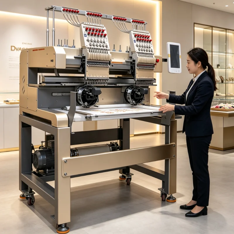 Fully Automatic Industrial Multi Needle One Head Computerized Embroidery Machine computerized embroidery machine
