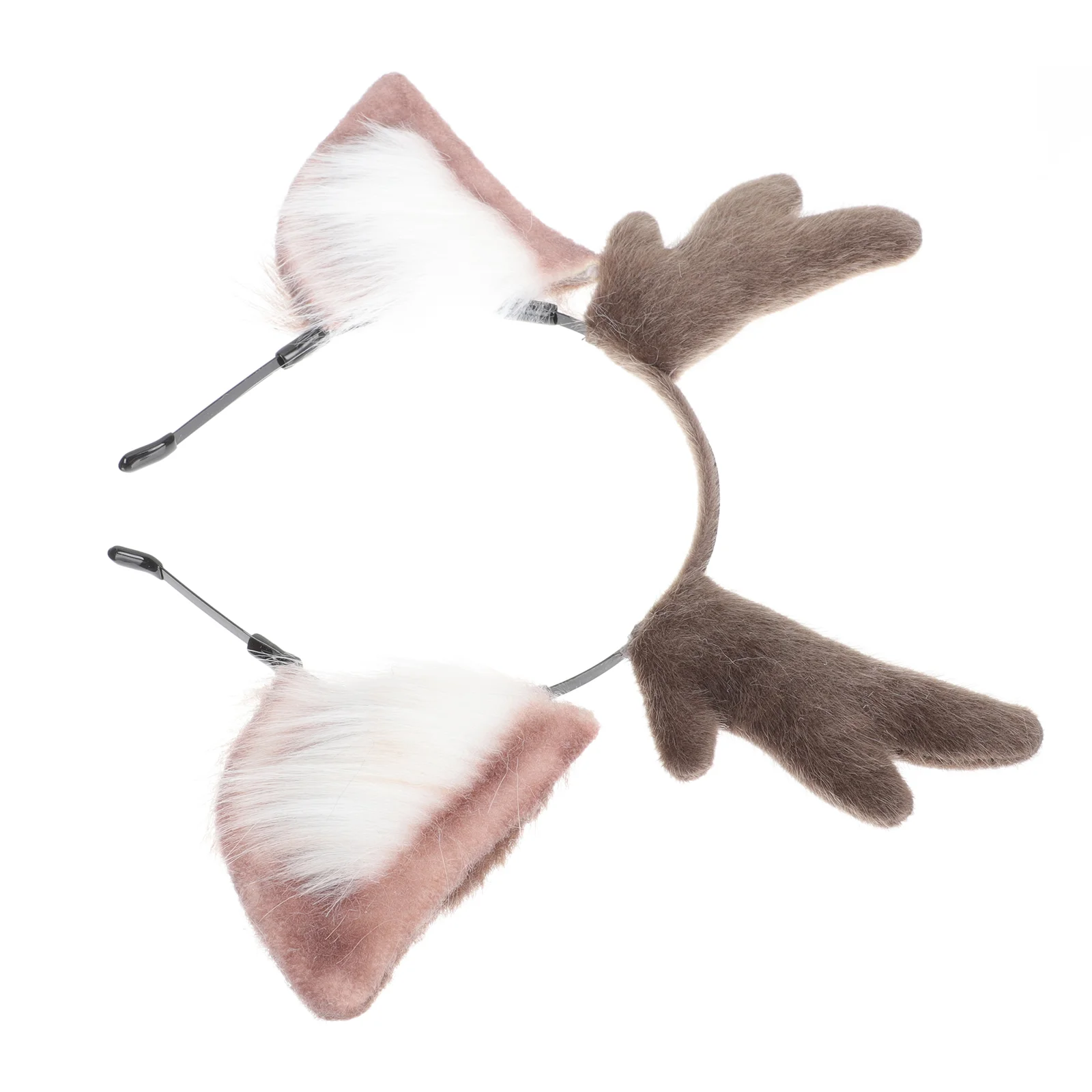 Deer Ear Headband Role-playing Hair Decor Plush Antler Hoop Hairband Cosplay Party Accessory Adorable Miss