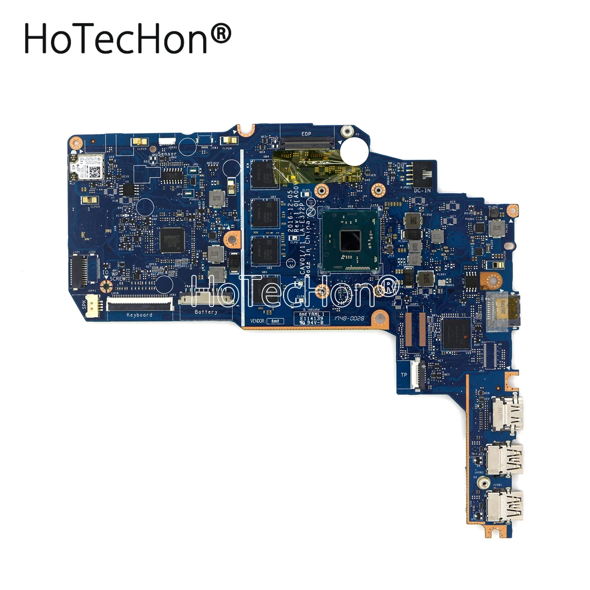 MF3CC Motherboard System Board LA-E372P w/ Intel Celeron N3060 + 4GB + 16G for Dell Chromebook 11 (3189)