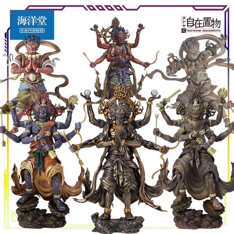 KAIYODO Oryginalna Seria KT Project King Kong Yesha Mingwang/Asura/Jinja Taishou Figurka Akcji Anime Model Zabawka Prezent dla Chłopców