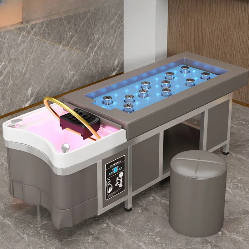 

Кресло для душа, массажное, японское спа-волосы, профессиональный салонный умывальник, портативный водоструйный шампунь, шампунь Lavar El Cabello