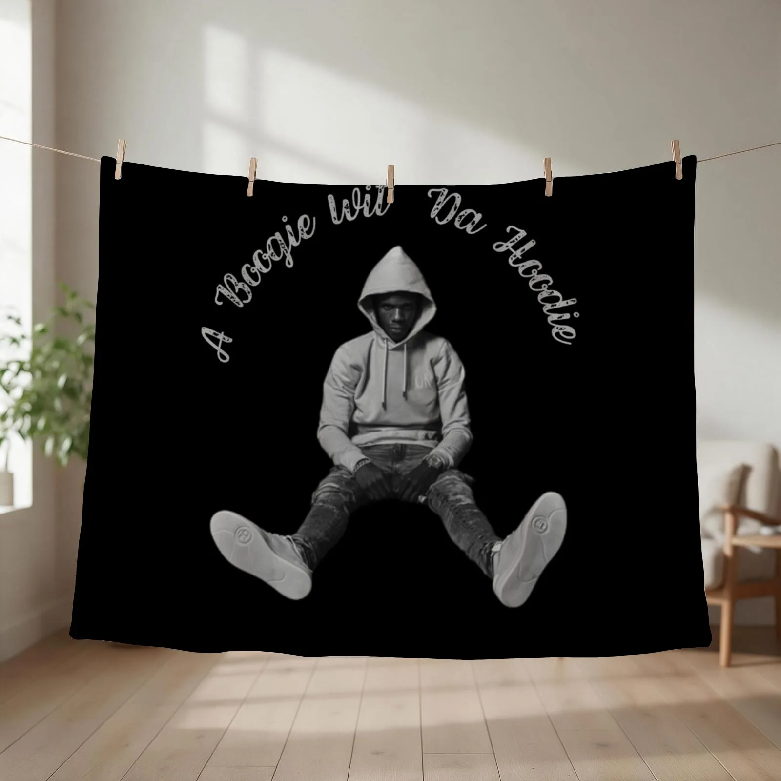 A Boogie Wit Da Hoodie New 2023 Throw Blanket couch cozy soft plush fuzzy picnic outdoor blanket